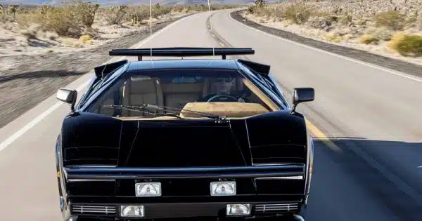 La Lamborghini Countach de Cannonball Run